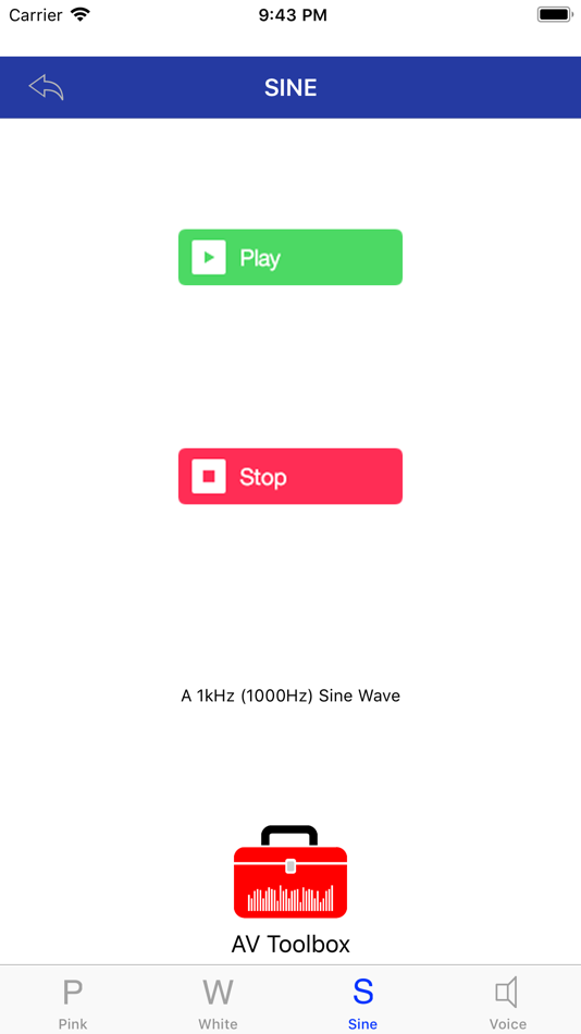 #4. AV Toolbox (iOS) By: Sound Directory