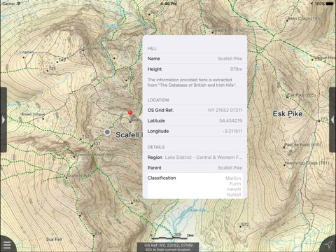 Lake District Maps Offlineのおすすめ画像5