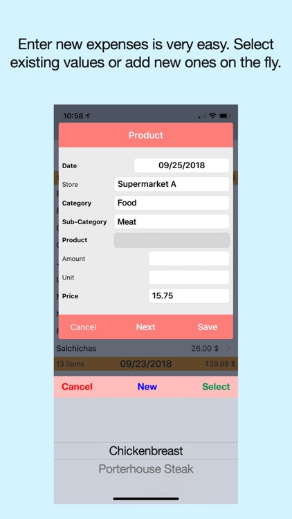 Expenses - in what spend money screenshot-5