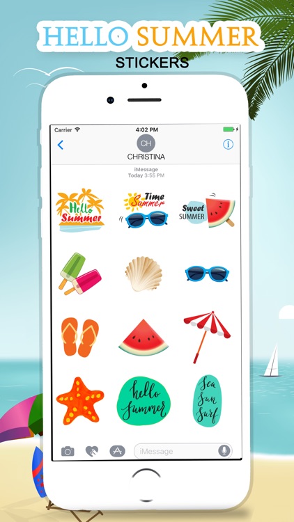 Hello Summer Stickers!
