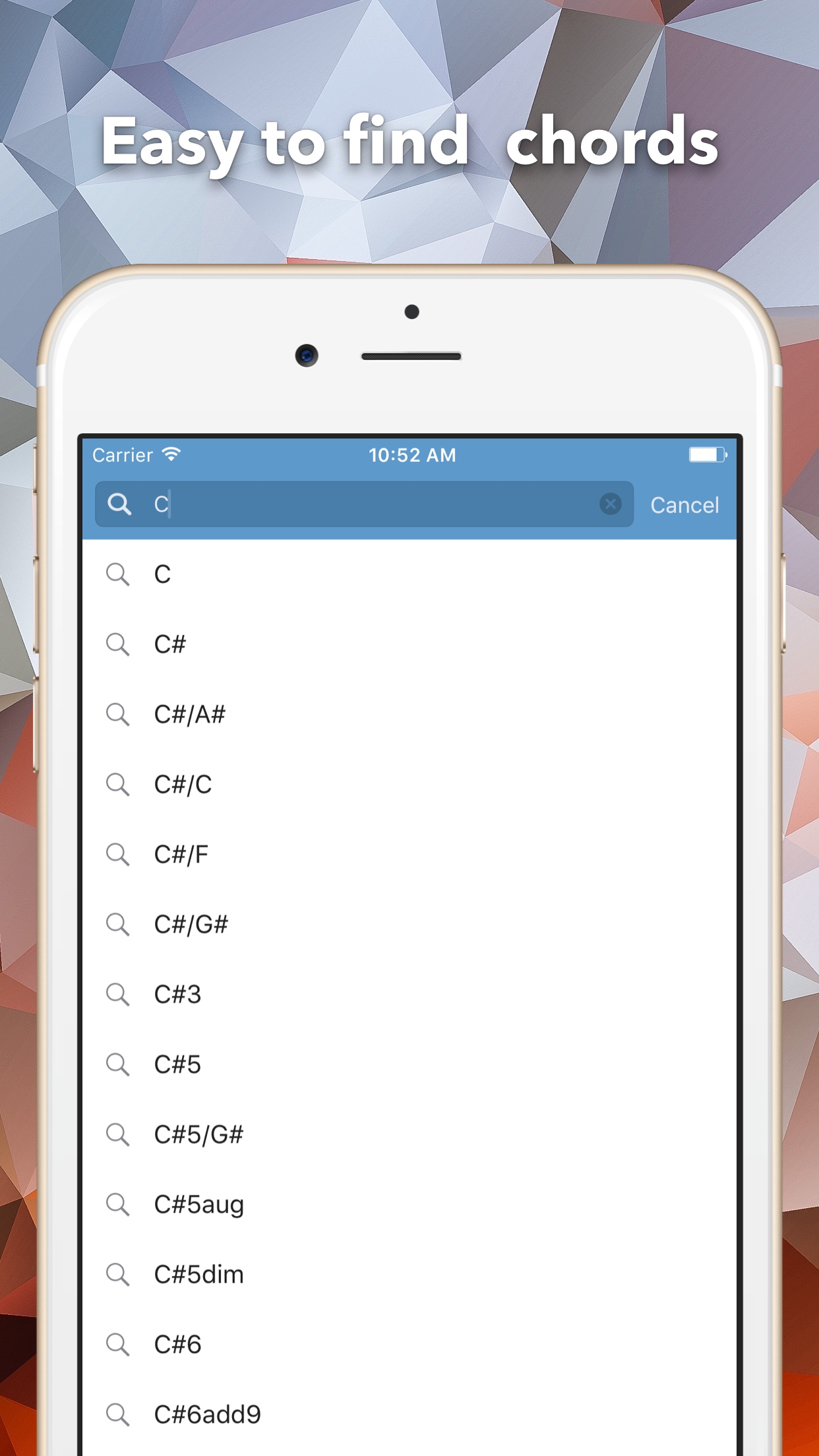 Chord Library - Guitar, Ukulele And Piano Chord