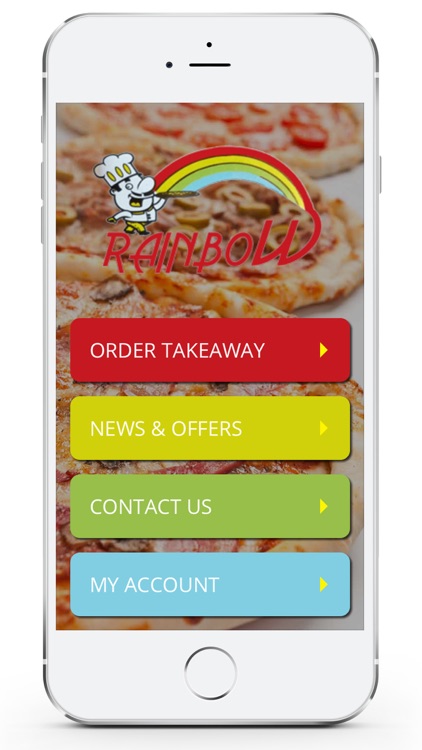 Rainbow Pizza Swadlincote