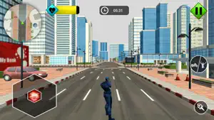 Us Police Bike Gangster Chase screenshot #8 for iPhone