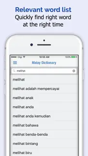 malay dictionary + iphone screenshot 2