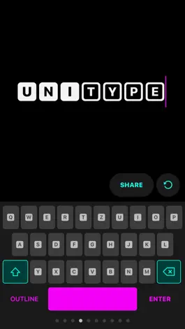 Game screenshot UniType apk
