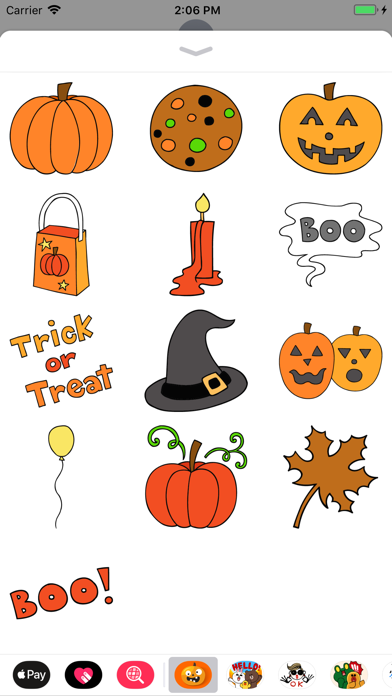 How to cancel & delete Happy Halloween Scary Sticker from iphone & ipad 3