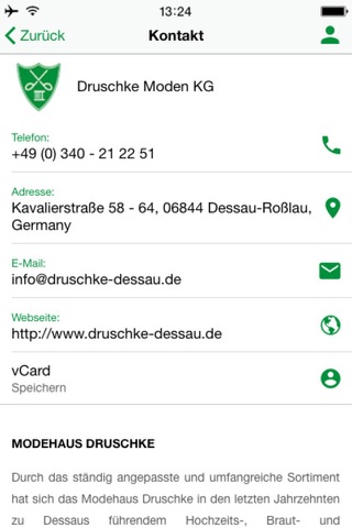 Modehaus Druschke screenshot 2