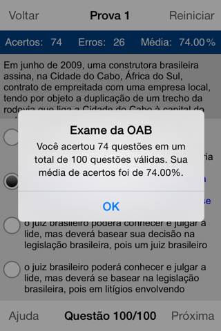 Exame da OAB screenshot 4
