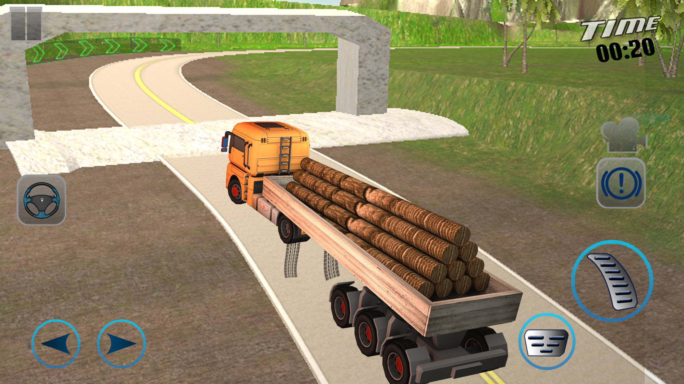 Heavy Cargo Truck Transport 3D screenshot 4