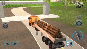 Heavy Cargo Truck Transport 3D screenshot