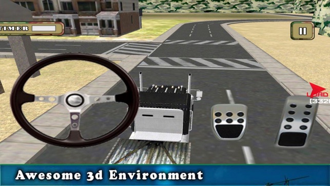 Army Truck Skill Driving