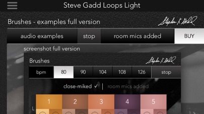 Steve Gadd Loops Light screenshot 3