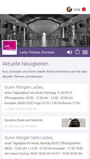 Lady Fitness Dorsten On The App Store