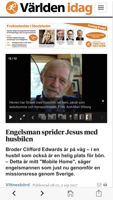 Screenshot #1 pour Världen idag