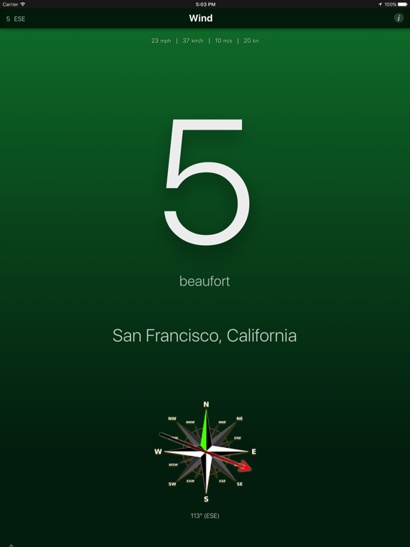 Screenshot #4 pour Wind App