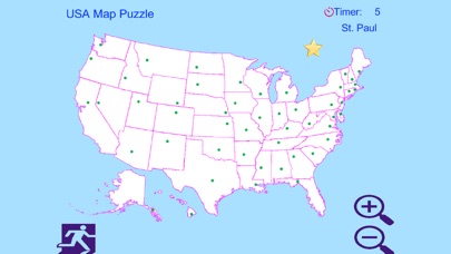 USA Map Puzzle Game screenshot 4