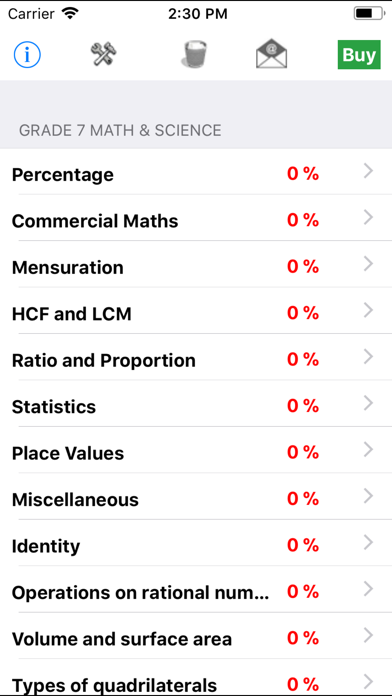 How to cancel & delete Grade 7 Math & Science from iphone & ipad 2