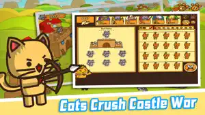 Cats Crash:Castle War screenshot #3 for iPhone