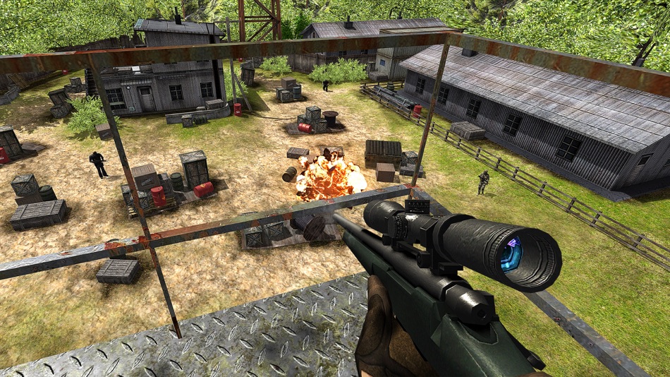 #1. Sniper 3D Rust (iOS) Podle: Zatun