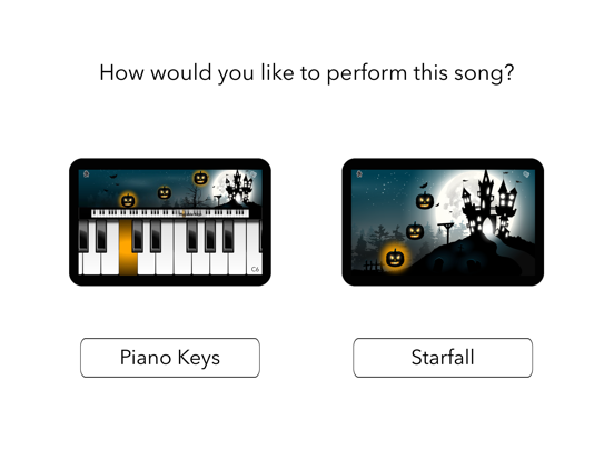 Halloween Piano! iPad screenshot
