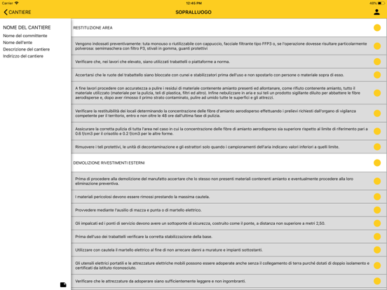 Screenshot #5 pour App Sicurezza Cantieri