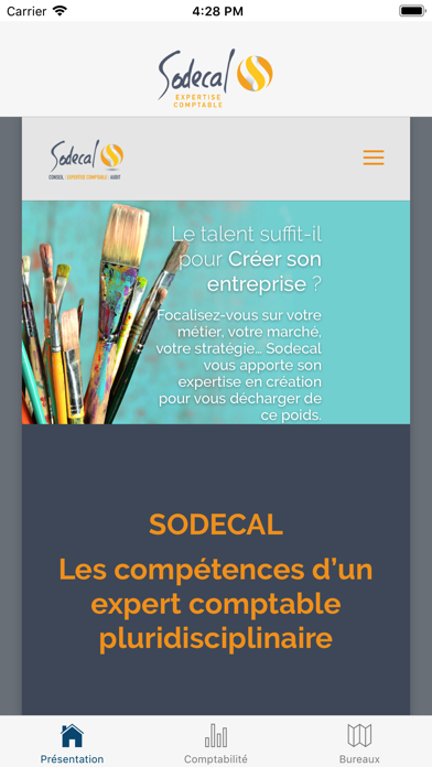 How to cancel & delete Sodecal Expertise Comptable from iphone & ipad 1