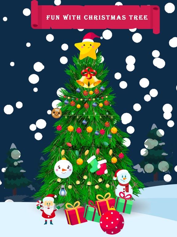 Christmas Tree maker for Fun iPad screenshot