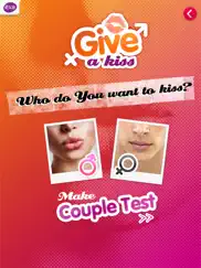 give a kiss - baiser test iPad Captures Décran 1