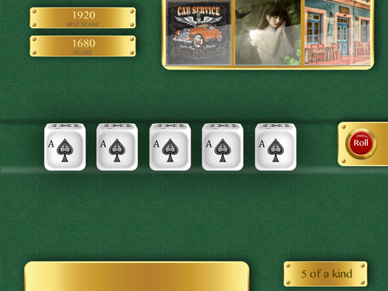 Screenshot #4 pour Poker Dice Game HD