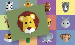 Wild Animals — See, hear & click the animals. For babies & kids aged 0-3 years. app icon