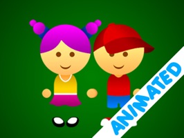 Cute Girl & Boy (animated)