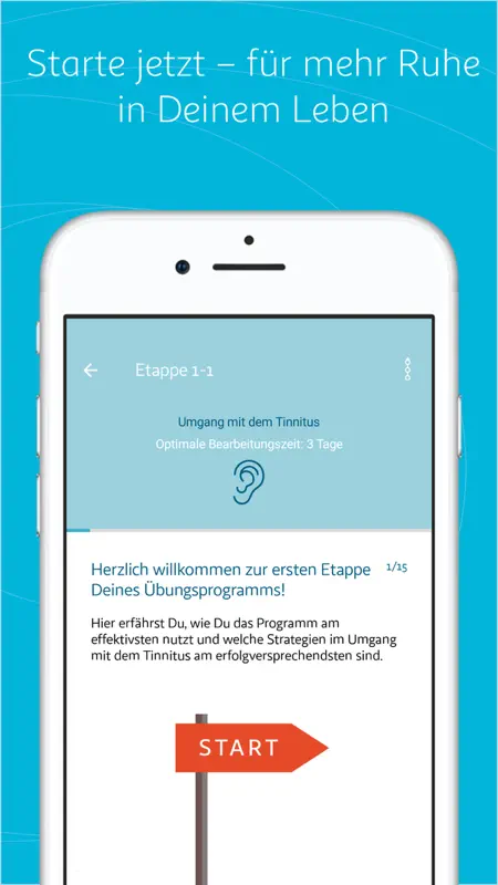 Kalmeda Tinnitus-App screenshot 5 of 5