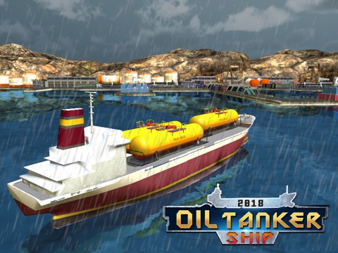 Oil Tanker Cargo Ship Sim 3Dのおすすめ画像1