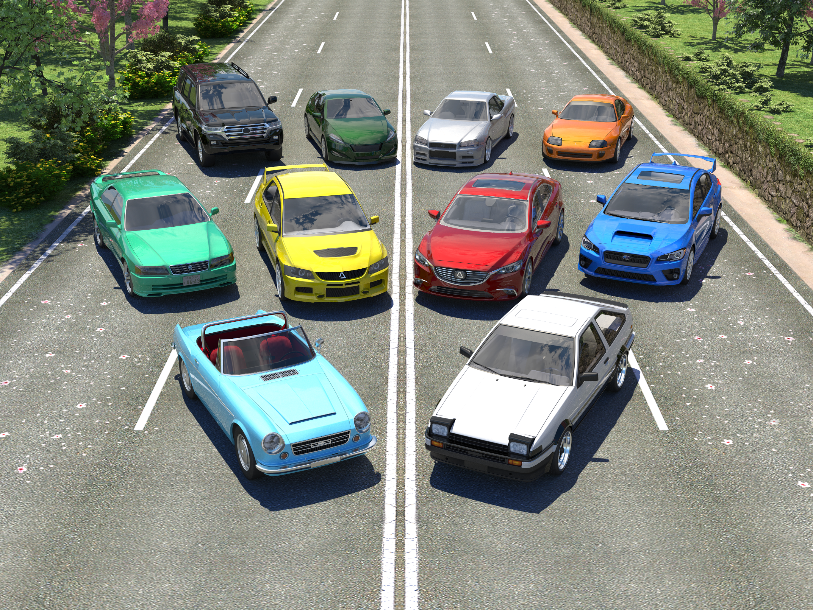 Japanese Road Racer Pro screenshot 7