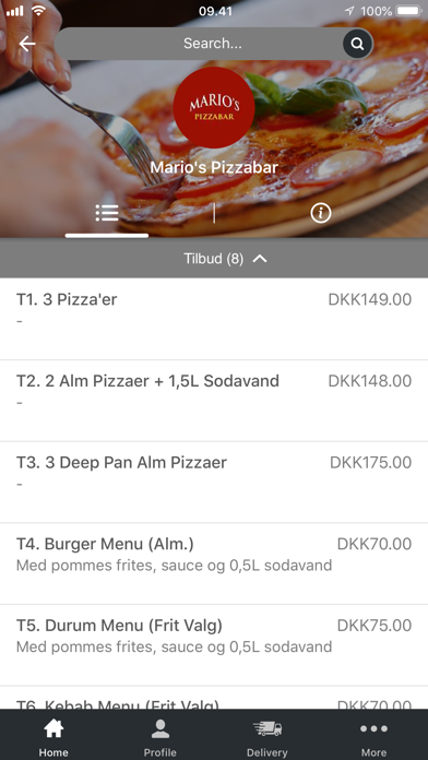 Screenshot #3 pour Mario's Pizzabar