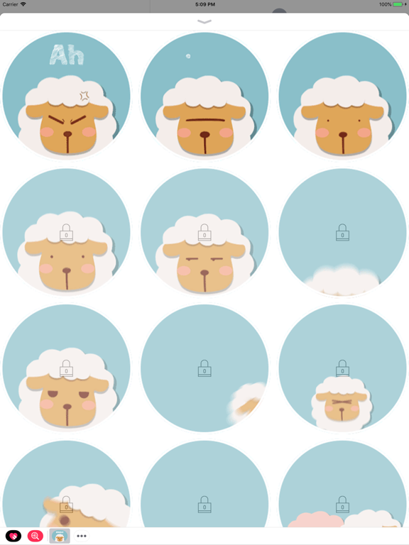 Screenshot #3 for Woolly Sheep Animated Stickers