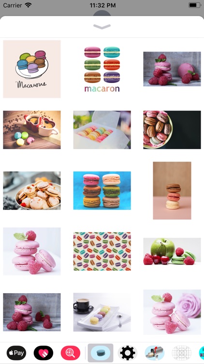 Macaron Stickers