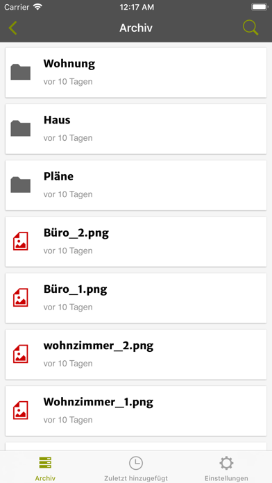 Lexware archivierung screenshot 4