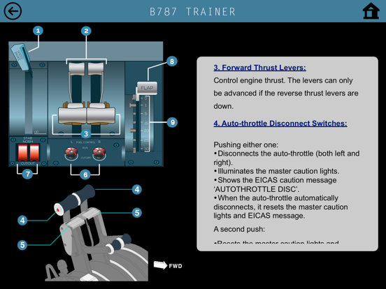 Screenshot #4 pour B787 Cockpit Pilot Trainer