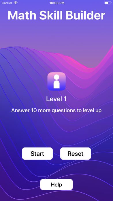 Screenshot #1 pour Fun Math Skill Builder