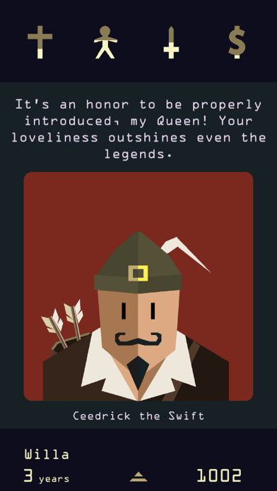 screenshot of Reigns: Her Majesty 1