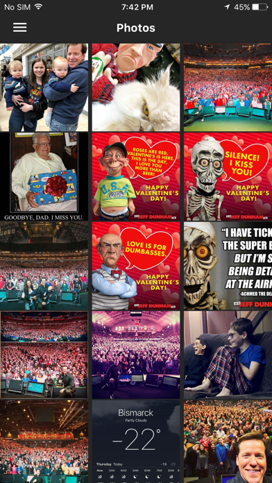 Jeff Dunham Mobile App Screenshot 4 - AppWisp.com Jeff Dunham Mobile App Screenshot 4 - AppWisp.com