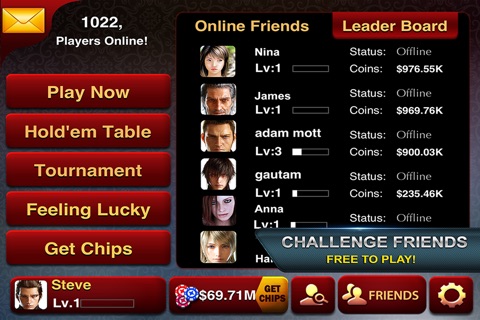 Texas Hold'em Poker 1-1 screenshot 3