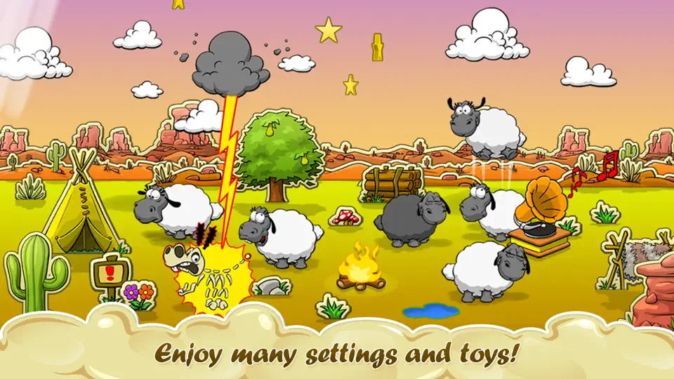 Clouds & Sheep iPhone Screenshot 3