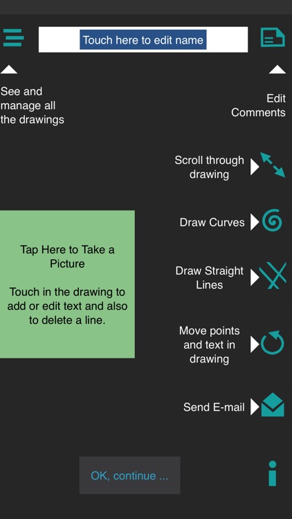 Blueprints and Scanning App for Technical Drawing
