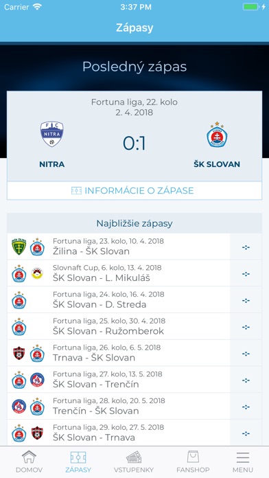 ŠK Slovan Bratislava screenshot 2