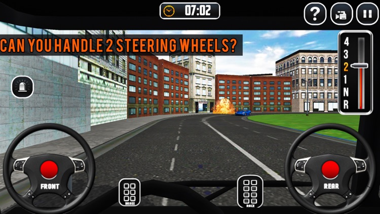 Fire Truck Driving School 2018 screenshot-4