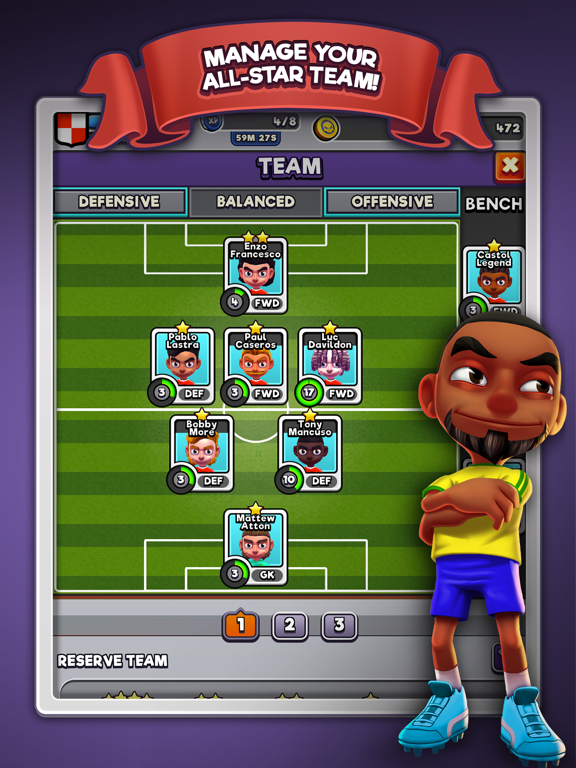 Football Fred iPad screenshot