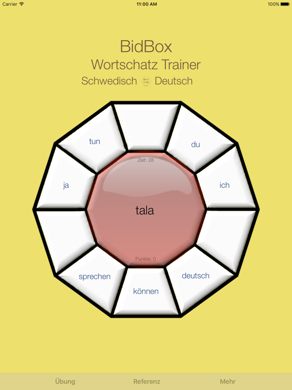 Screenshot #6 pour Vocabulary Trainer: German - Swedish