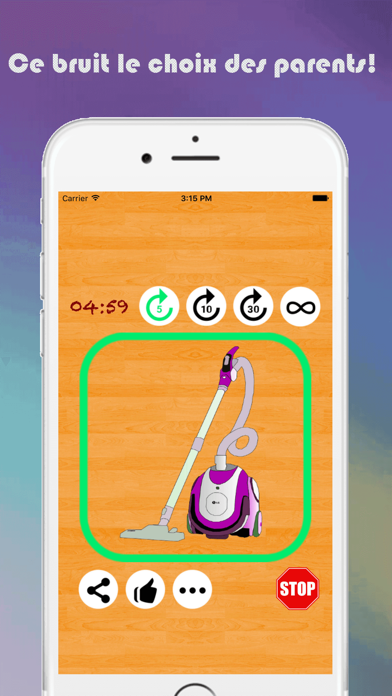Screenshot #1 pour Aspirateur pour bébé sommeil